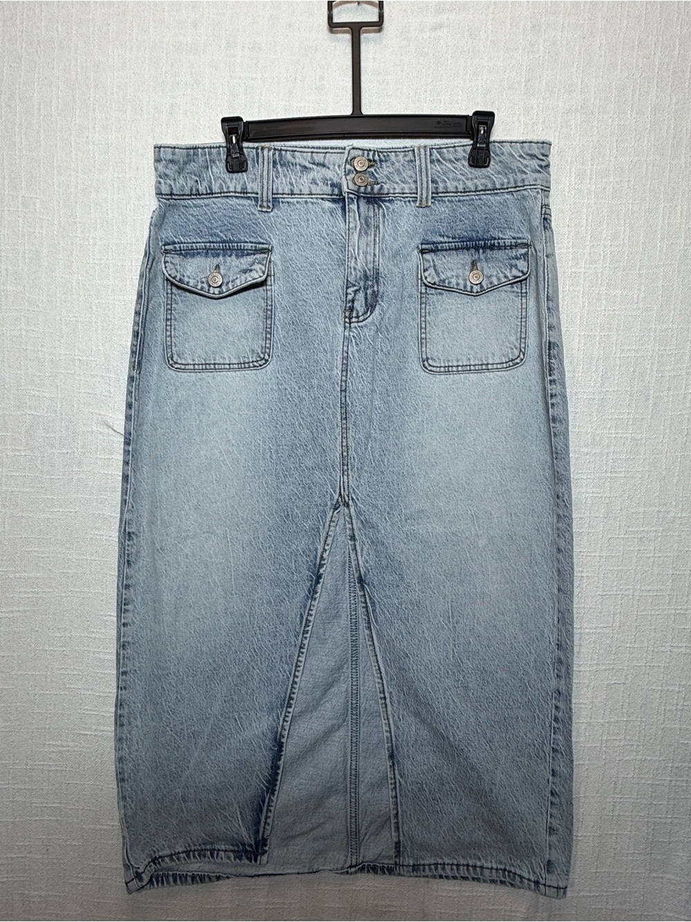 Free people Light Wash Denim Pencil Skirt - Classic Women's Jeans size 32